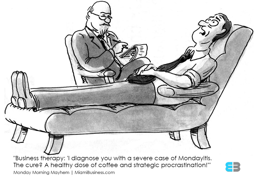 When your business dreams keep you up at night : A Monday Morning Mayhem – Miami Style Tale