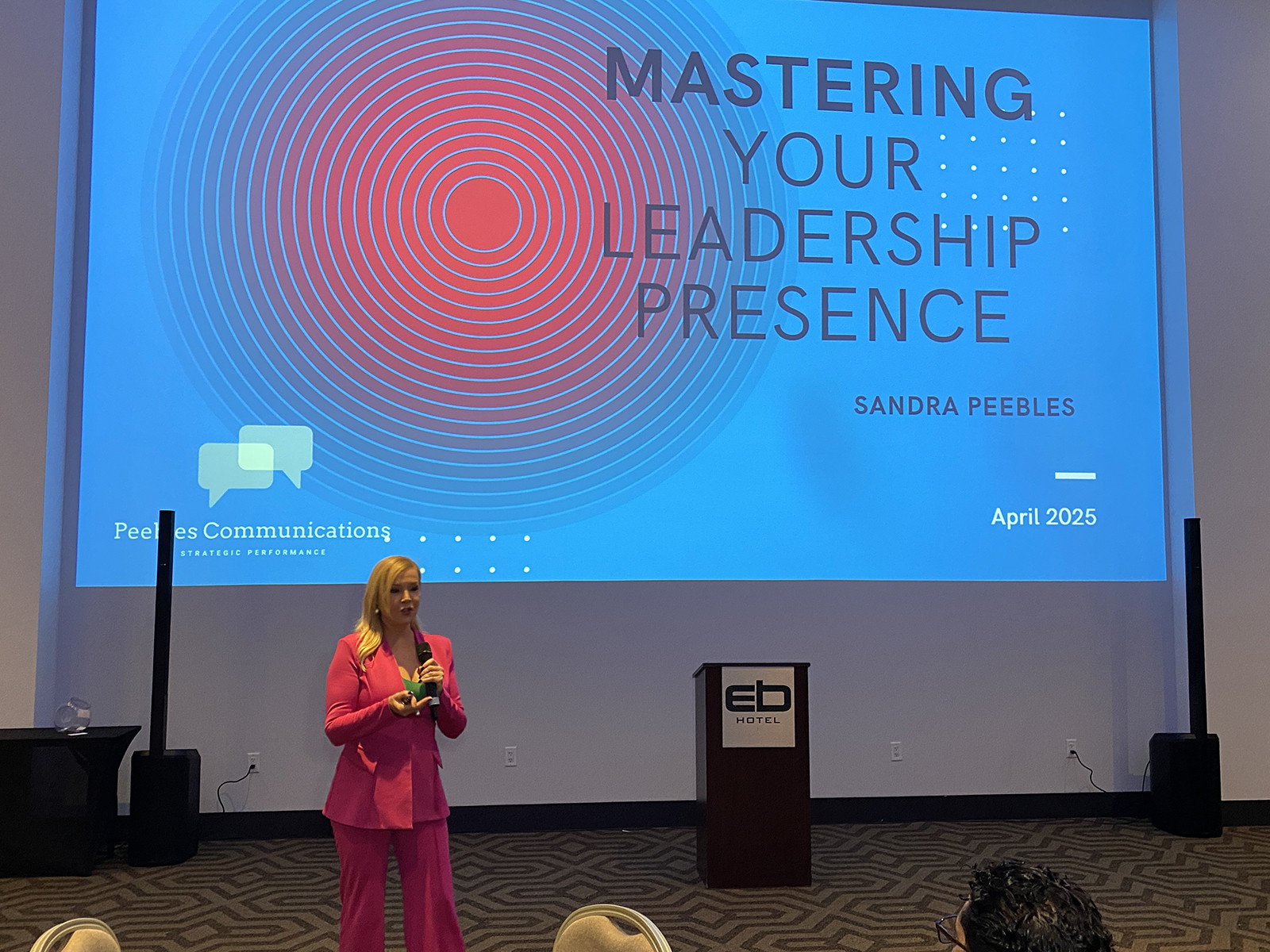 Mastering Leadership Presence with Sandra Peebles