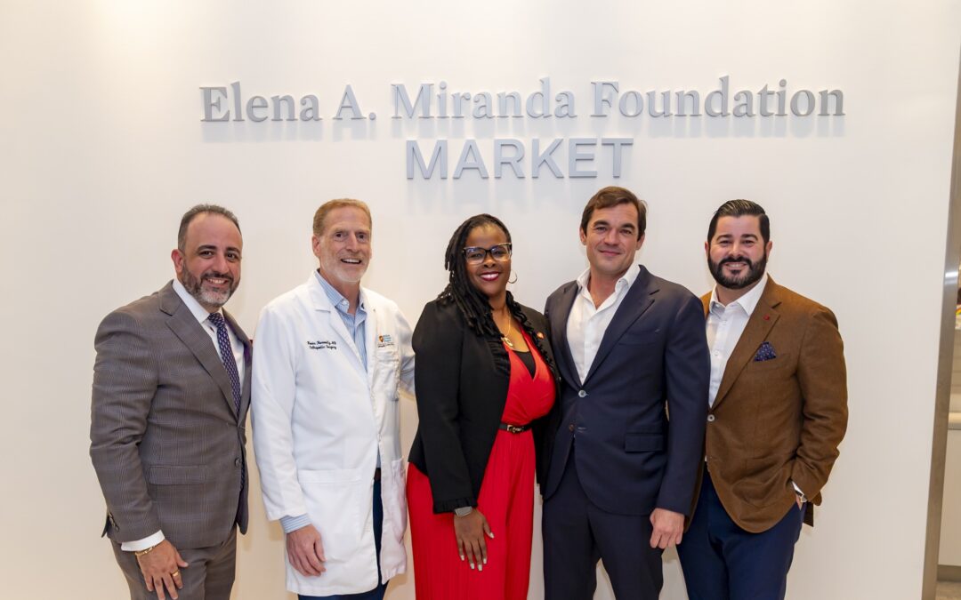 Elena A. Miranda Foundation pledges $500,000 to benefit  Nicklaus Children’s Hospital Patient Assistance Fund
