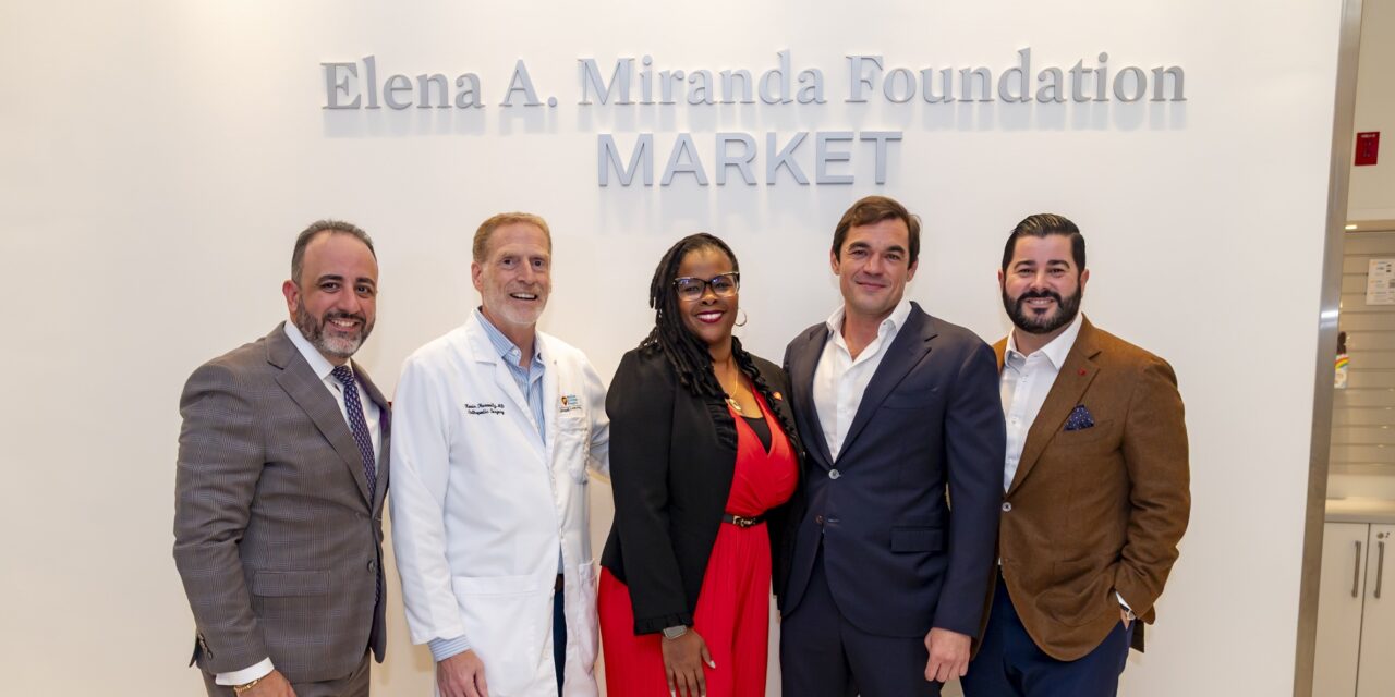 Elena A. Miranda Foundation pledges $500,000 to benefit  Nicklaus Children’s Hospital Patient Assistance Fund