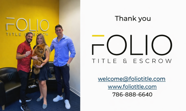 Ricardo J. Terán and Folio Title