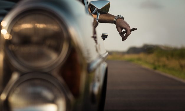 The Quiet Moment of a Cigar Alone