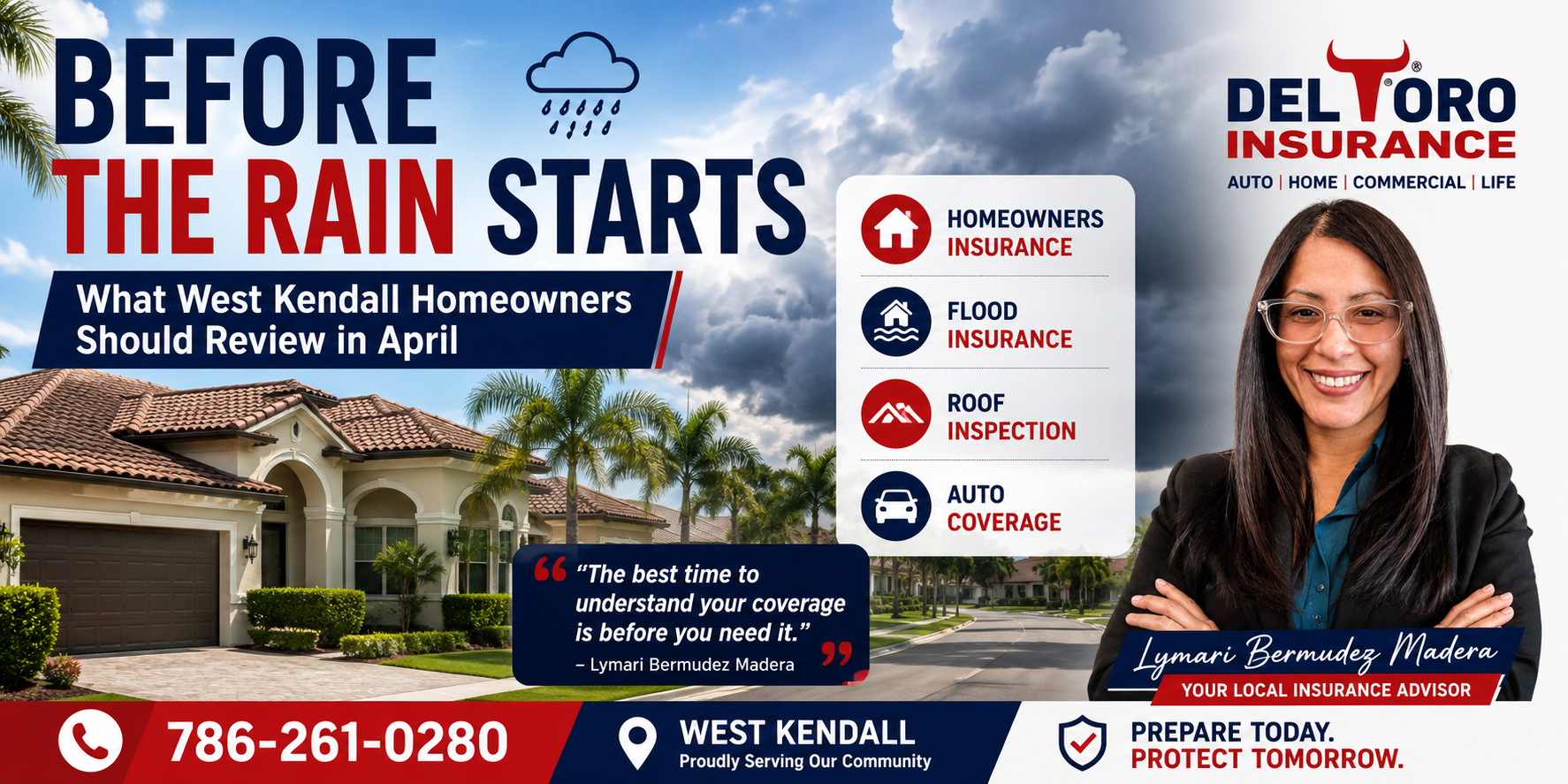 Before the Rain Starts: What West Kendall Homeowners Should Review in April