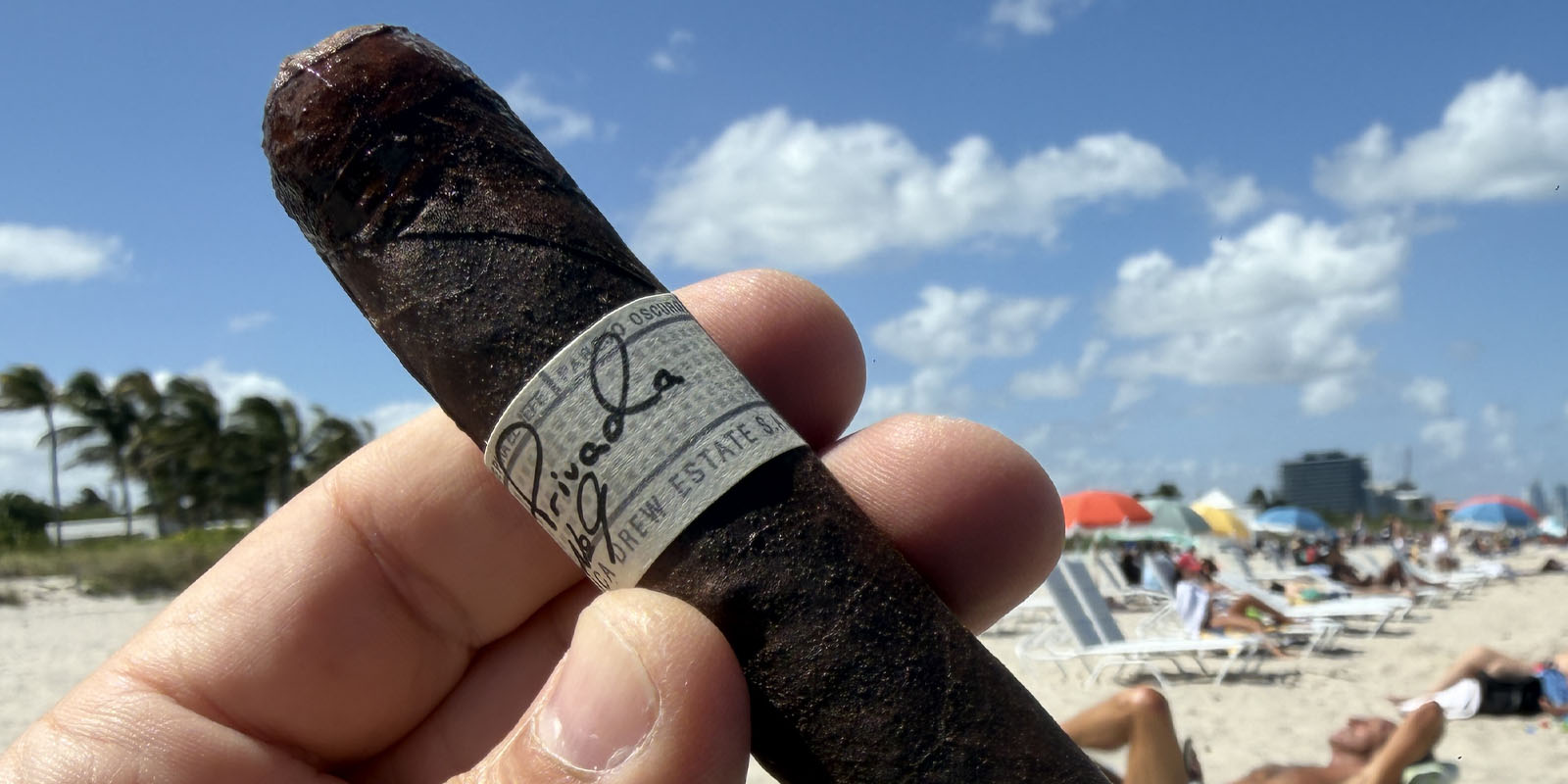 Smoking the Liga Privada No. 9 in Miami Beach: More Than a Cigar, It’s an Experience