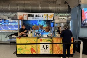 Free AF Cocktail Stand at Miami Marlins Stadium