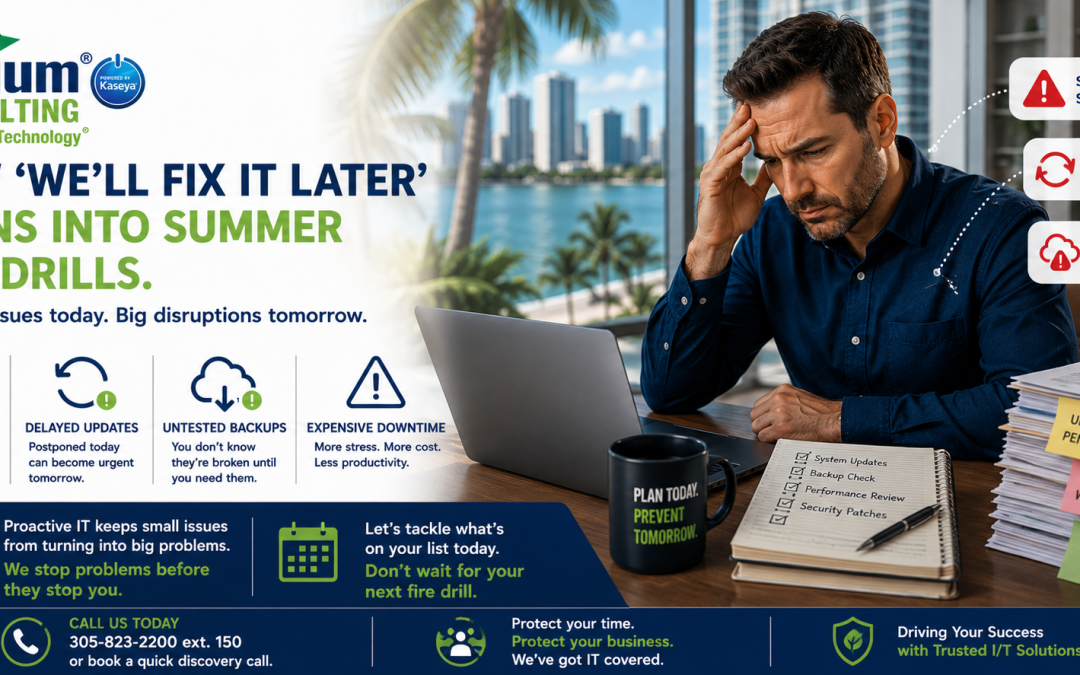 Proactive IT | Why Miami Businesses Face Fire Drills