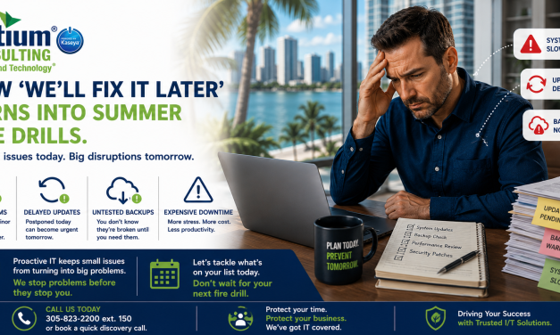 Proactive IT | Why Miami Businesses Face Fire Drills