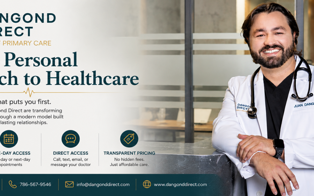 Dr. Juan Dangond and Dangond Direct: A Modern Approach to Primary Care in South Miami