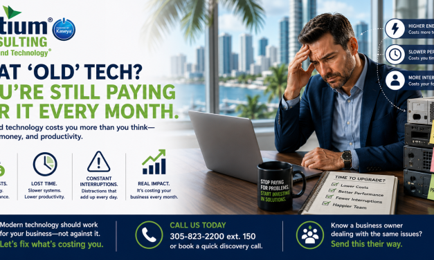 Outdated Technology | Why Miami Businesses Pay More