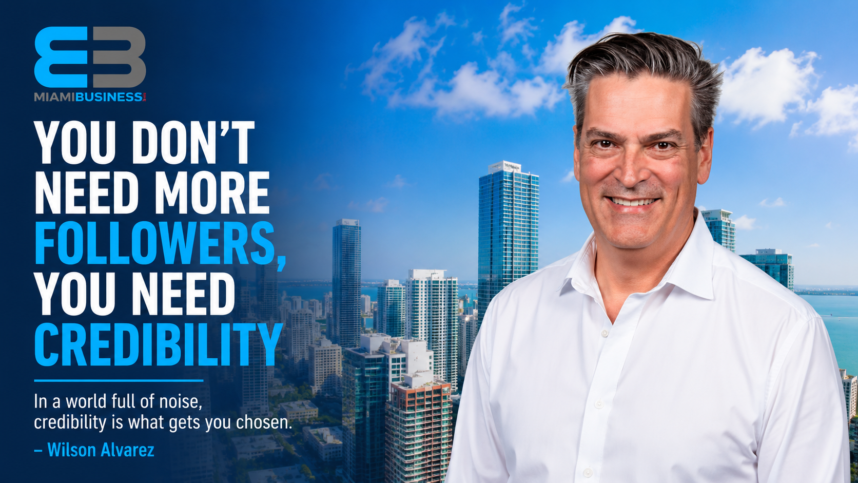 You Don’t Need More Followers, You Need Credibility