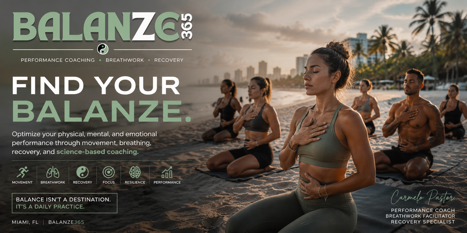 Carmelo Pastor: Finding Your BALANZE: Why Peak Performance Requires More Than Hard Work