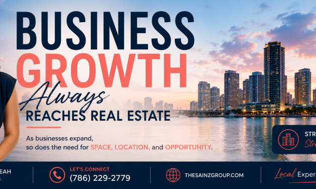 Business Growth Always Reaches Real Estate
