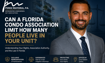 Can a Florida Condo Association Limit How Many People Can Live in Your Home?