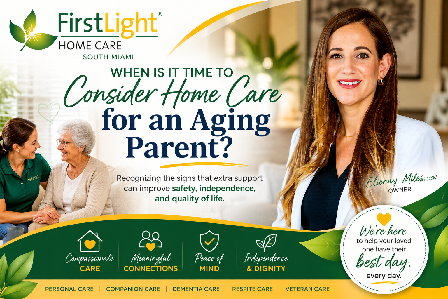 When Is It Time to Consider Home Care for an Aging Parent?