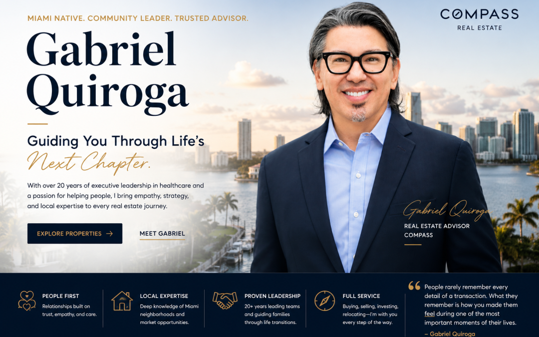 Gabriel Quiroga, Real Estate Professional