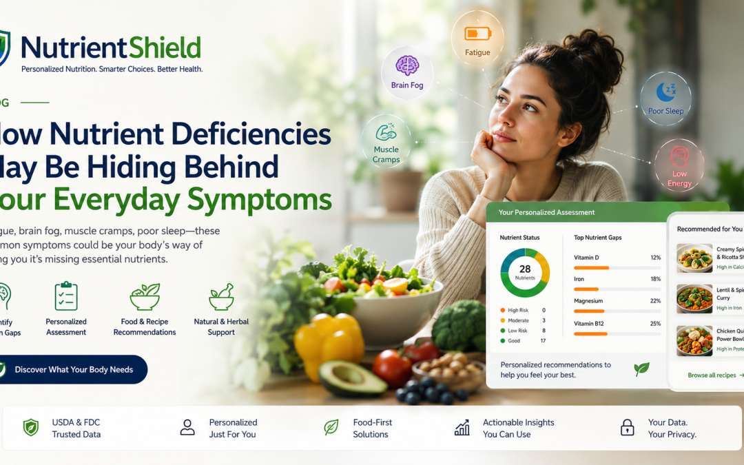 How Nutrient Deficiencies May Be Hiding Behind Your Everyday Symptoms