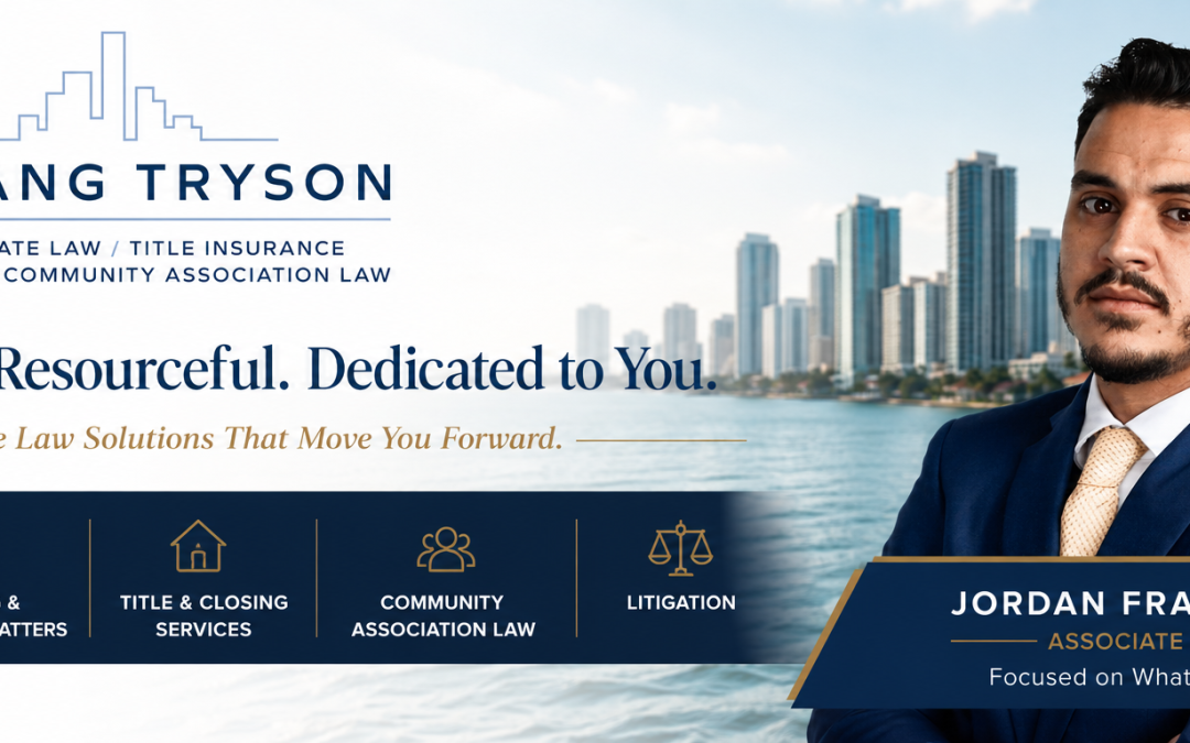From Paralegal to Associate Attorney: The Real Estate Journey of Jordan Francis Perez