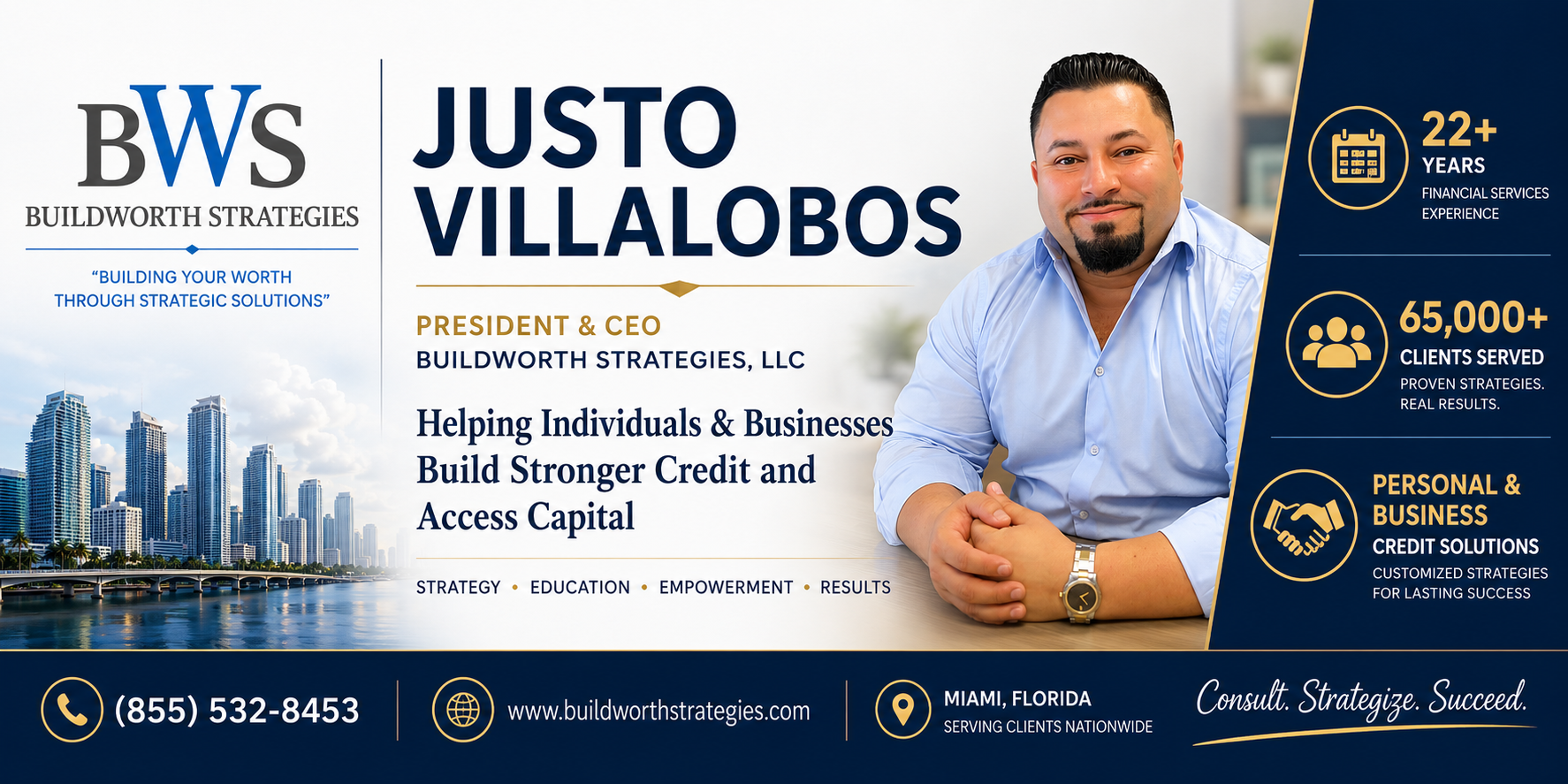 How Justo Villalobos Helps Individuals and Businesses Build Stronger Credit and Access Capital
