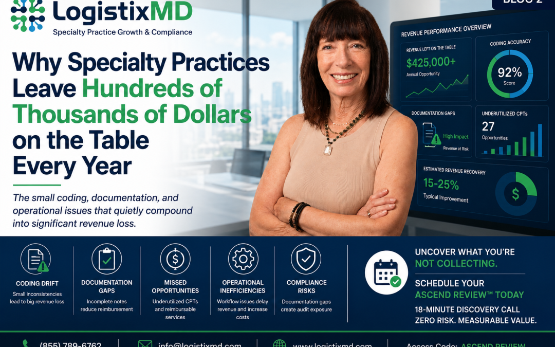 Why Specialty Practices Leave Hundreds of Thousands of Dollars on the Table Every Year