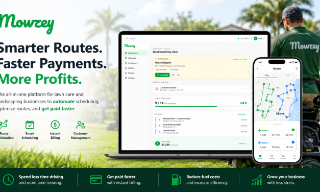 Mowzey Brings New Efficiency to the Lawn Care Industry