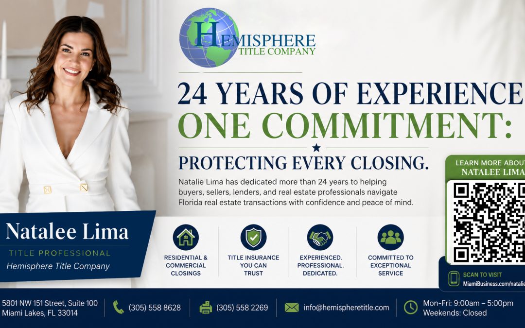 Natalee Lima: The Trusted Professional Behind Confident Real Estate Closings