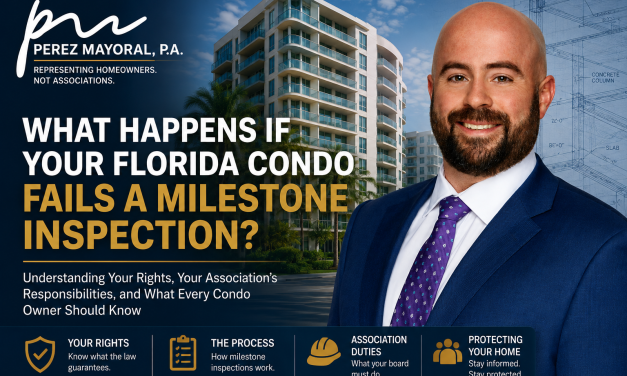 What Happens If Your Florida Condo Building Fails a Milestone Inspection?
