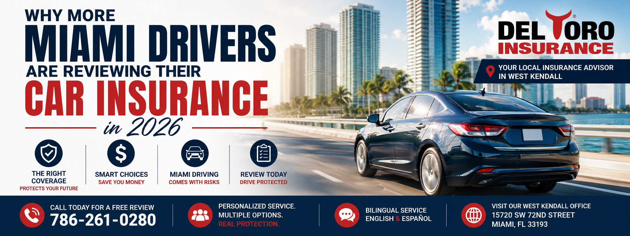 Why More Miami Drivers Are Reviewing Their Car Insurance in 2026