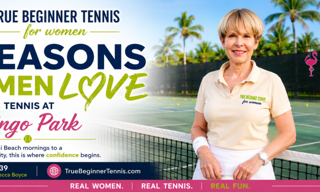 5 Reasons Women Love Learning Tennis at Flamingo Park