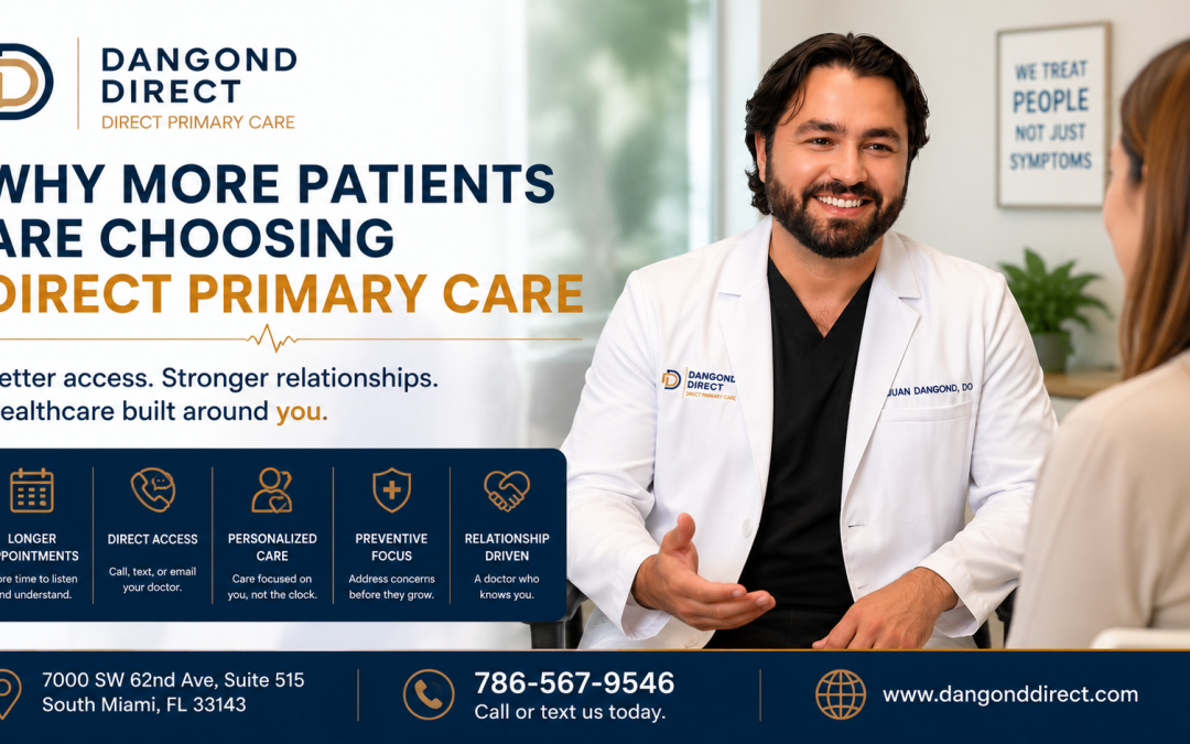 Dr. Dangond – Why More Patients Are Choosing Direct Primary Care in South Miami