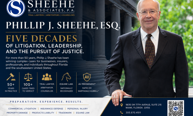 Phillip J. Sheehe: Five Decades of Litigation, Leadership, and the Pursuit of Justice