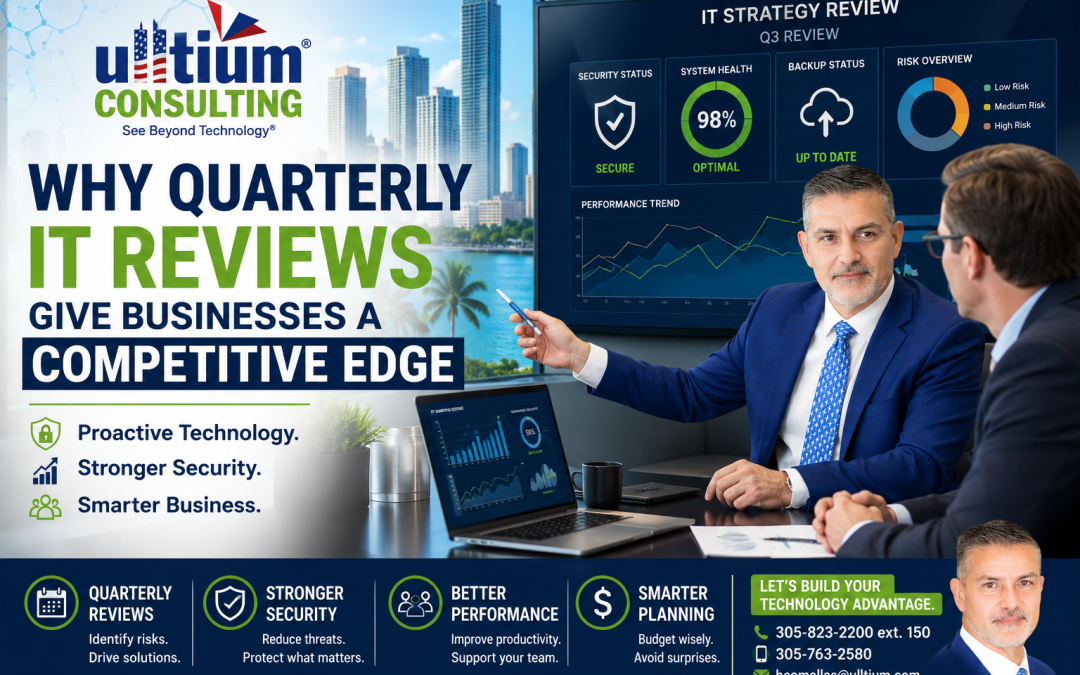 Why Quarterly IT Reviews Give Businesses a Competitive Edge