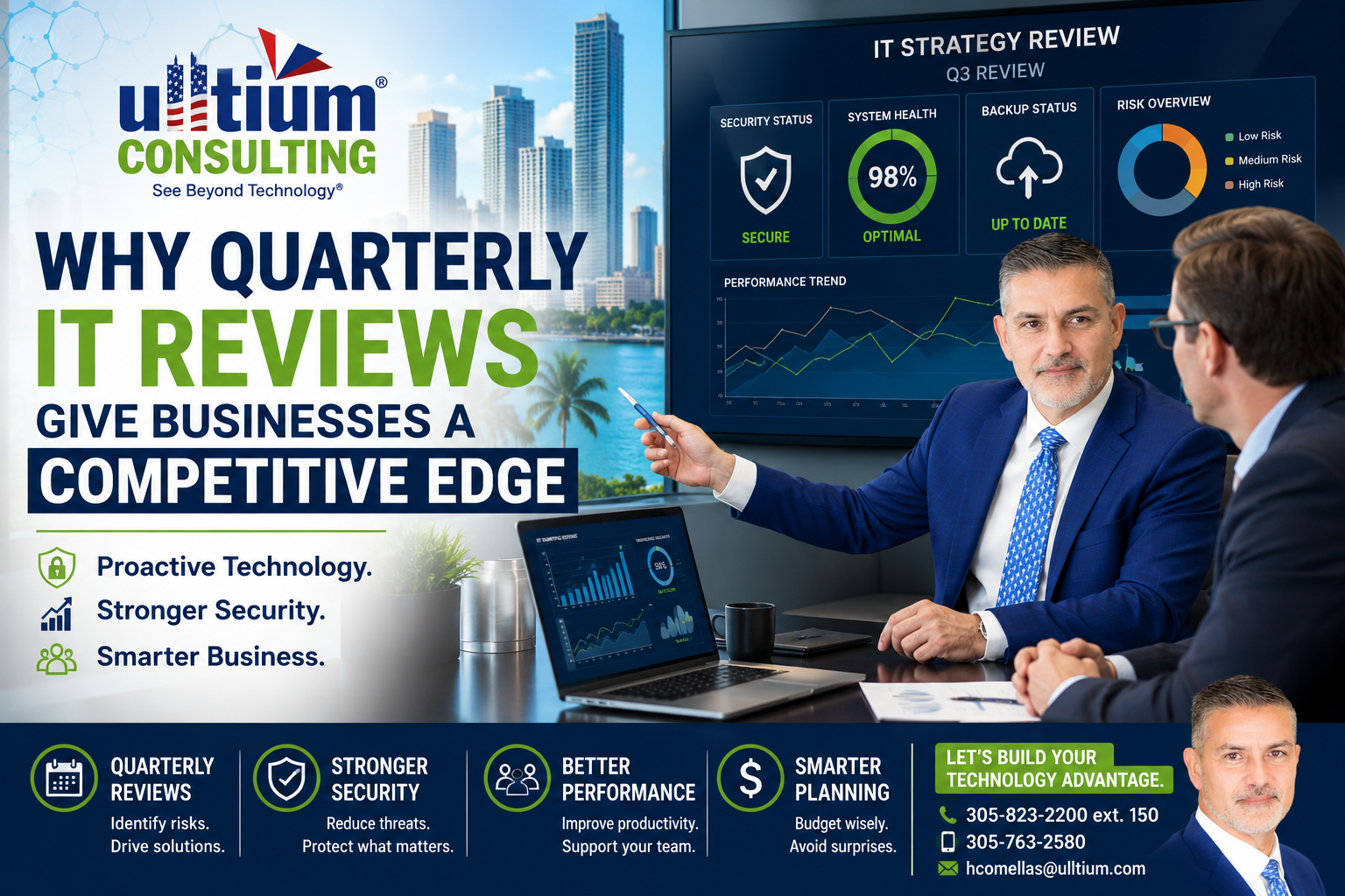 Why Quarterly IT Reviews Give Businesses a Competitive Edge