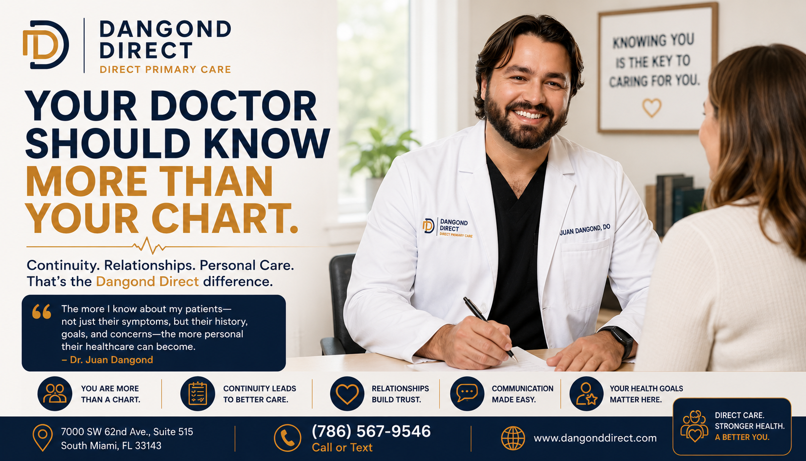 Why Having a Primary Care Doctor Who Knows You Matters