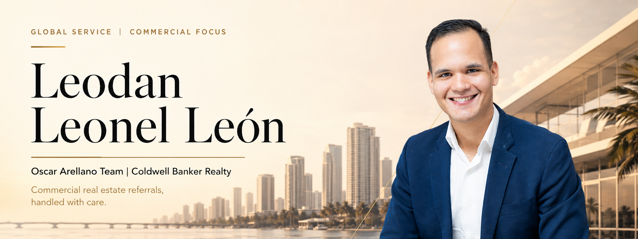 Leodan Leonel León Brings a Global Service Mindset to Miami