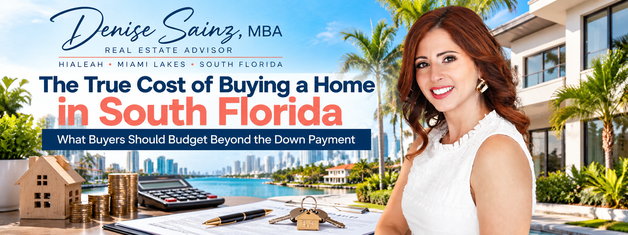 Denise Sainz, MBA Explains the True Cost of Buying a Home in South Florida